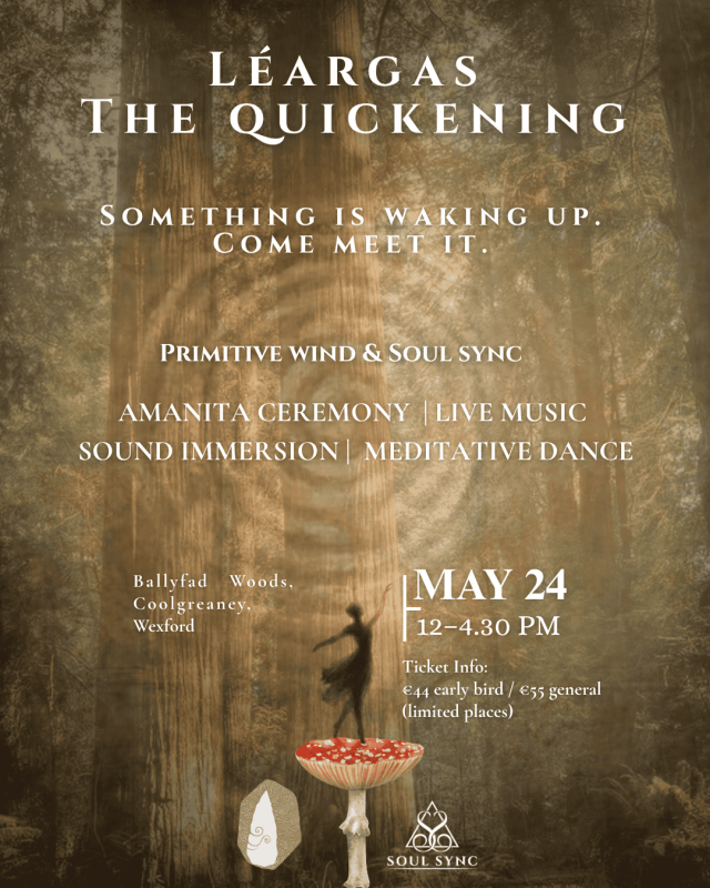 Leargas - The Quickening Event Poster - SoulSync